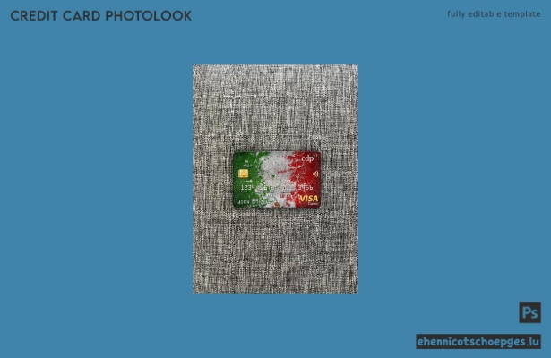 Italien Cassa Depositi e Prestiti Bank Visa Classic Card Photolook Beispielvorschau
